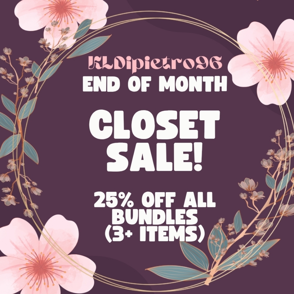 CLOSET SALE